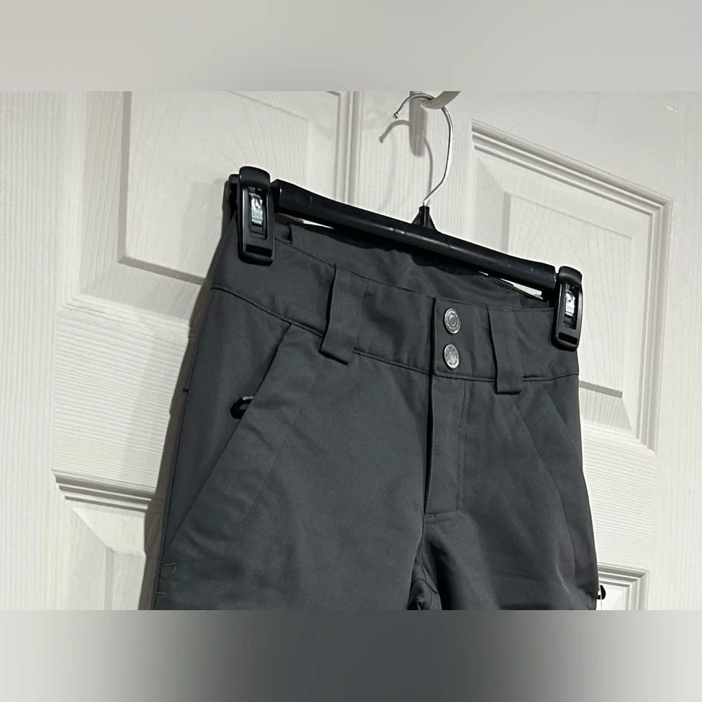 Obermeyer Boys Size Teen XS 9 Brisk Snow Pants Grey NWT Ski Snowboard